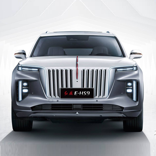 चीनमध्ये बनवलेल्या Hongqi E-HS9 वाहन इलेक्ट्रिक कार